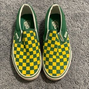 Checkered Slip-on Vans